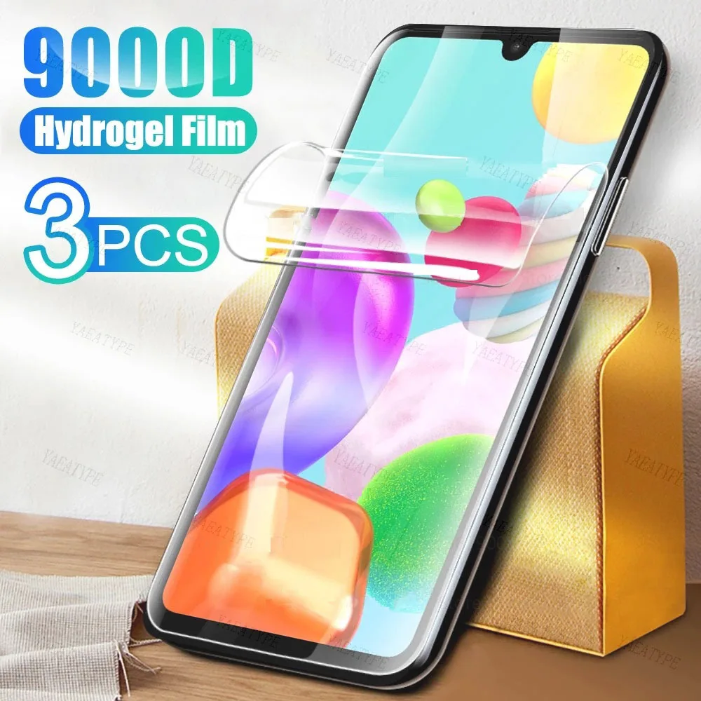 Гидрогелевая пленка для ZTE Blade V30 V40 Pro Vita V20 A51S A52 A7P V2022 Blade A34 A54 v70 A51 A72S A33S A73, защитная пленка для экрана, 3 шт.