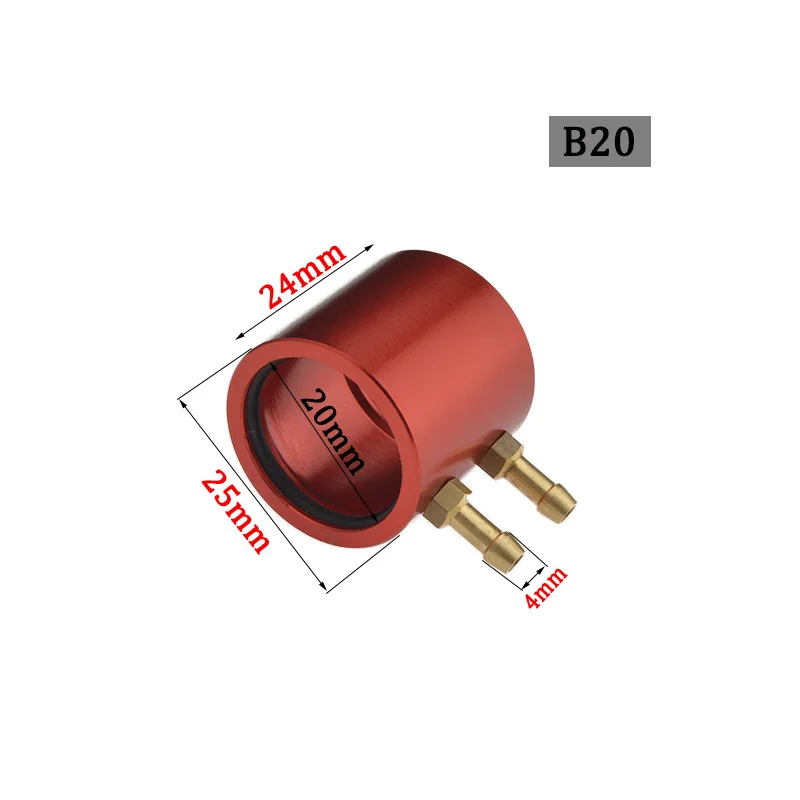 RC Boot Goede Kwaliteit Aluminium CNC Marine Motor Waterkoeling Jas voor RC Boot B20/B36/B40 ID 20/36/40mm Borstelloze Motor