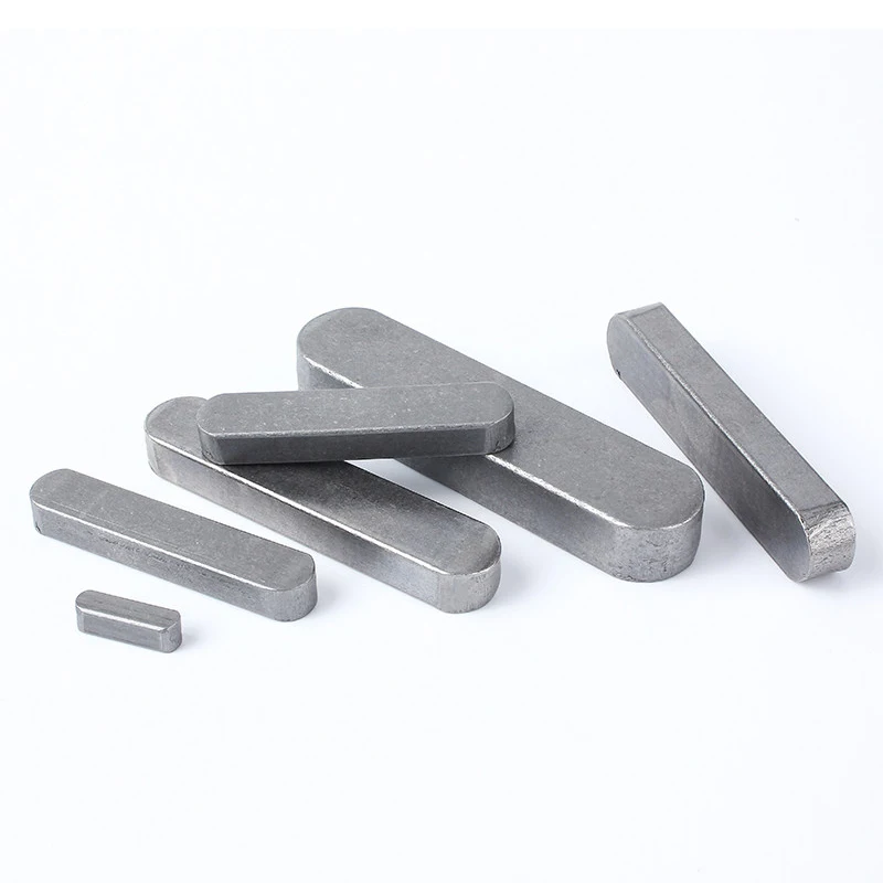 Hardened 35 Steel Type A Flat Keys 14x9-16x10mm L30-120mm Heavy Industrial Parallel Keys for Machinery Mining Agricultural