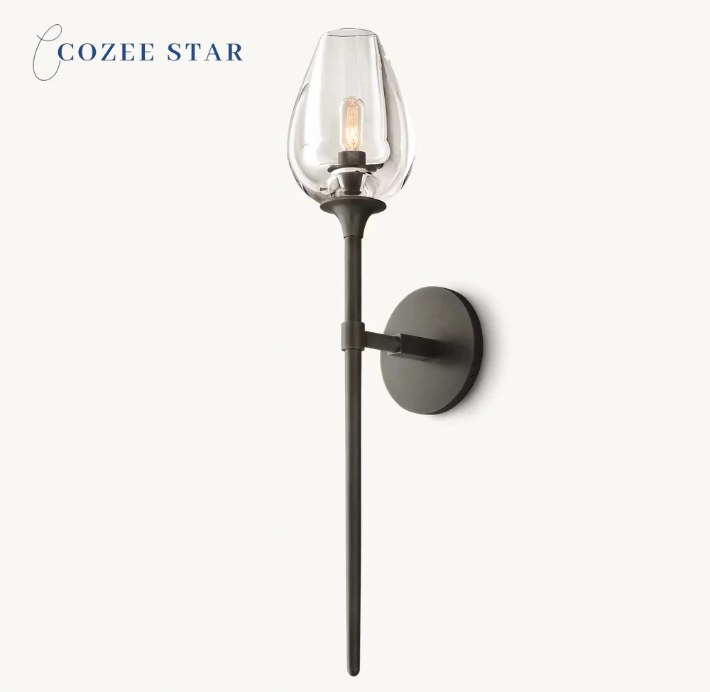Tulip Grand Sconce Glass Wall Lamp Modern LED Wall Lamps Wall Light Wall Lighting Lustre
