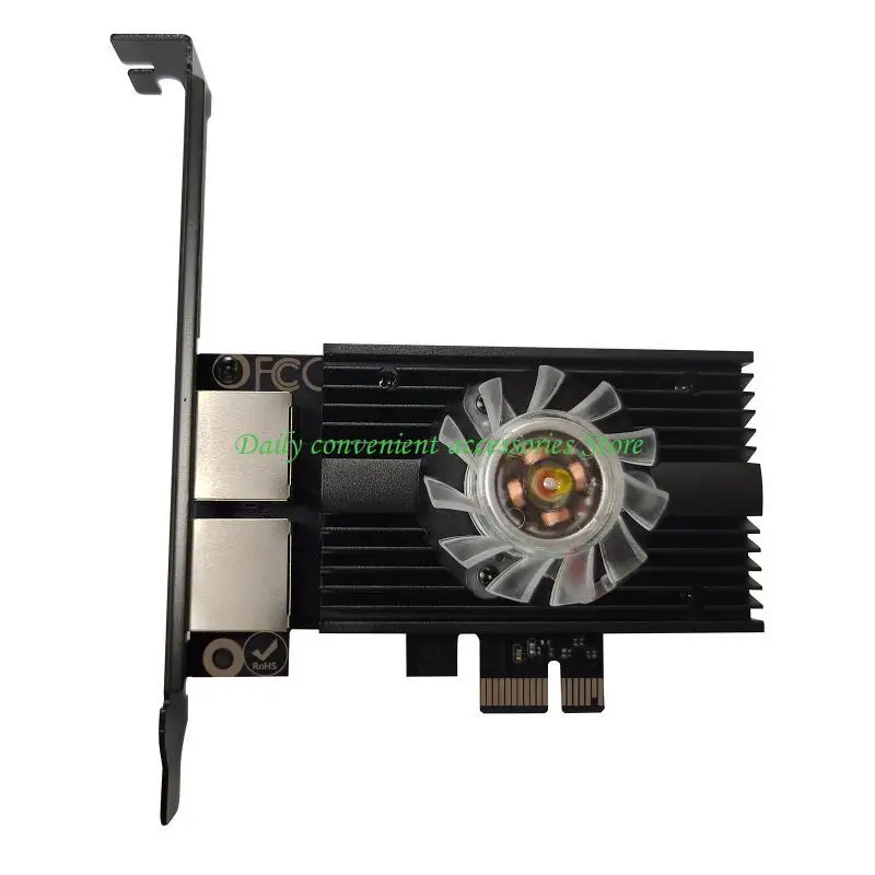 PCI 97QB per adattatore rete Express 2,5GBase-T PCIe Card a doppio RTL8125 NIC Wake on LAN Control per