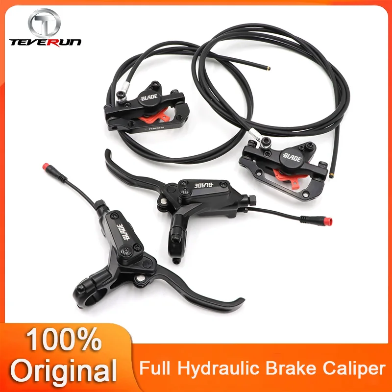 

Original Full Hydraulic Brake Caliper with Blade Logo For Blade GT II Electric Scooter Oil Brake Handle Lever Accessories