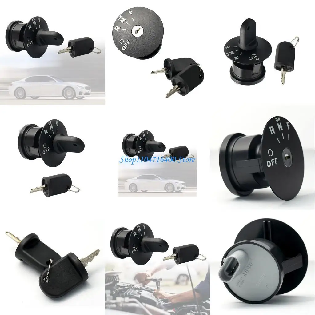 

y1gd Ключи с ключами зажигания для зажигания для 48 В RXV EZGO Electric Golf Cart Годы 2008-й части Номер детали 605637 611283