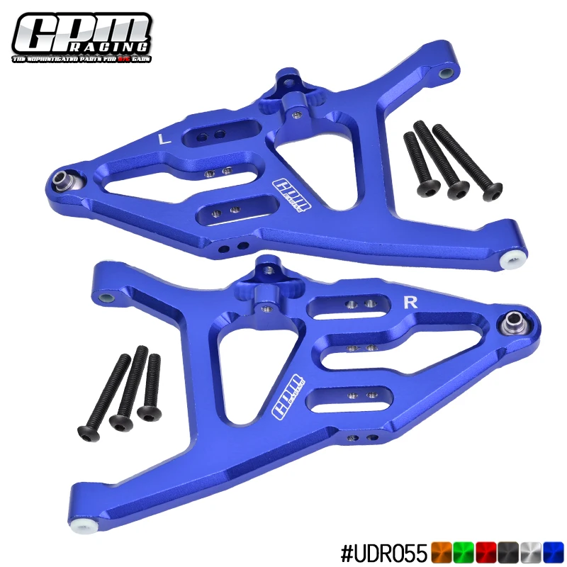 GPM TRAXXAS 1/7 Unlimited Desert Racer 85076-4 para brazo de suspensión inferior delantero de aluminio