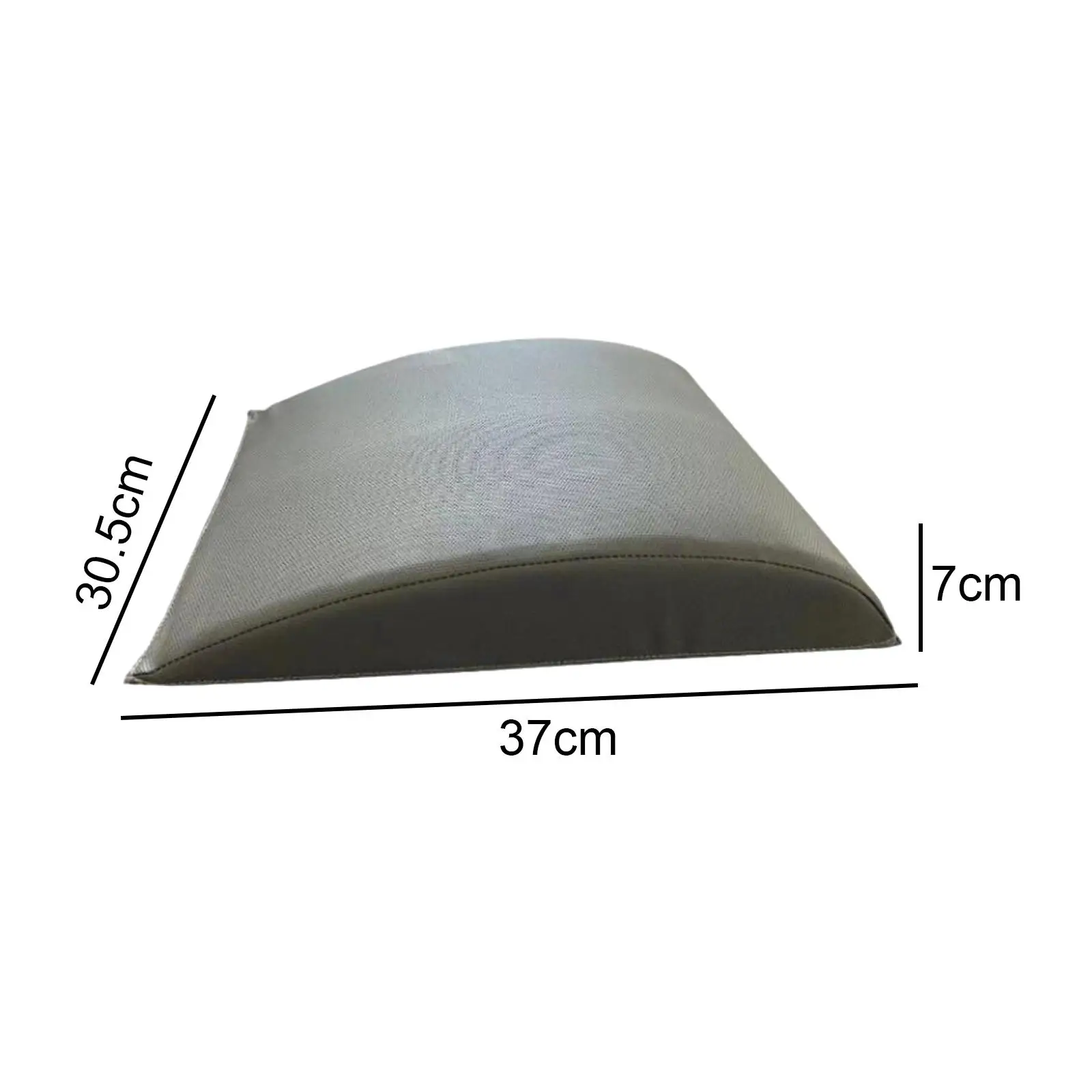 بساط تمارين البطن، بساط للتمرين، مبطن لصالة الألعاب الرياضية المنزلية، محمول غير قابل للانزلاق لدعم الظهر