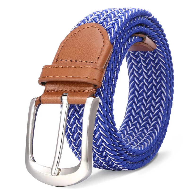fivela-de-cinto-de-lona-elastica-tecida-para-homens-e-mulheres-130cm-estoque-de-lazer-universal-popular-cinza-preto-azul-elementos-novos-produtos-de-luxo