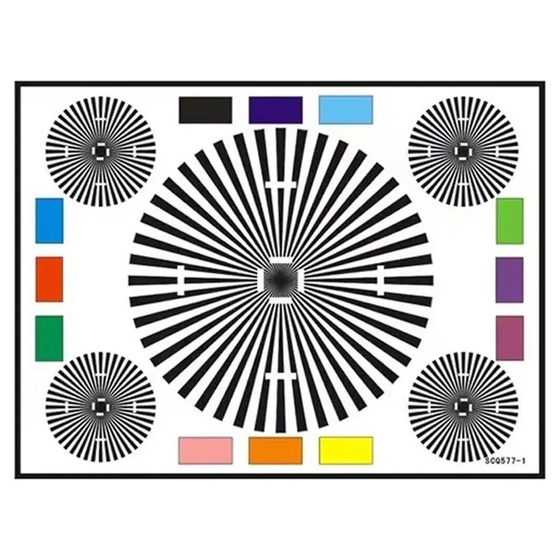 SHGO-Lens Focus And Resolute Test Chart,A Professional Tool Designed For Calibrating Focus Accuracy,Evaluate Image Quality.