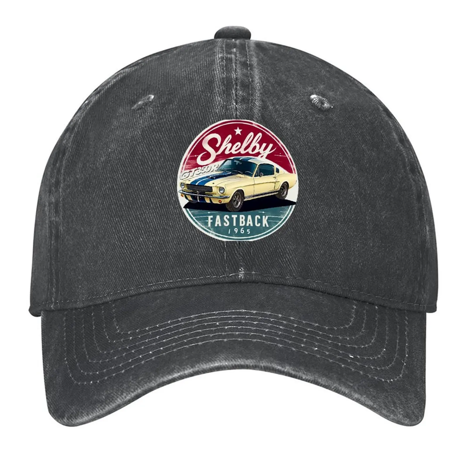 

Shelby GT350R Fastback 1965 Iconic Classic Car Logo Baseball Cap Beach Thermal Visor Luxury Cap tactical cap Golf Women Men's
