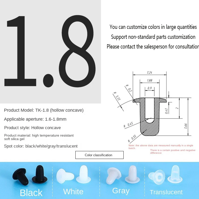 PVC Plug Rubber Plug Silicone Plugs Protective Low Temperature Resistance Stopper Cap Ring Tube Sleeve Washer Black Joint Pipe