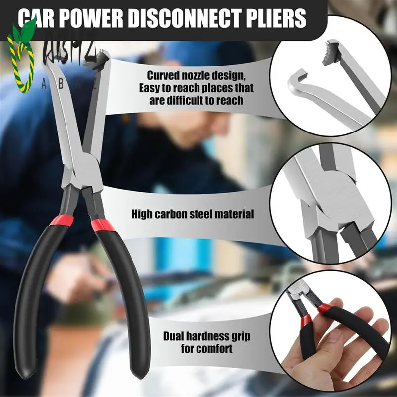 

ABHZ-2Pcs Electrical Disconnect Pliers, Electrical Connector Separator, Automotive Tools Electrical Connector Pliers