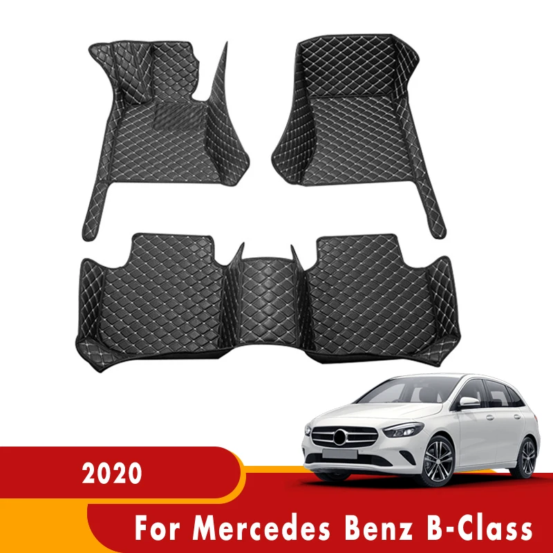 

Custom Car Floor Mats For Mercedes Benz B-Class B Class 2020 Carpets Auto Accessories Interior Decoration Styling Rug Pedals