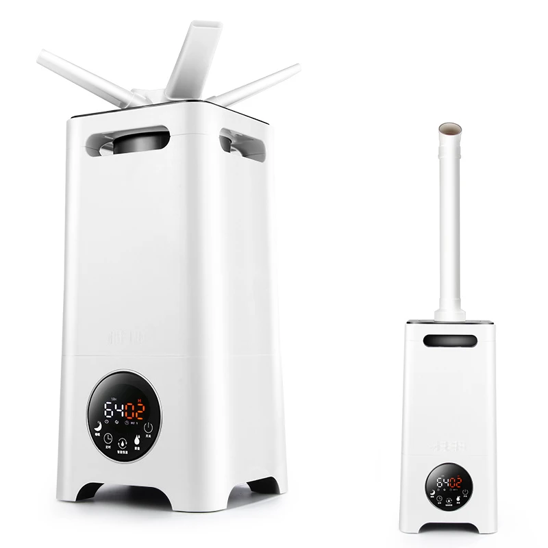 

Ультразвуковой увлажнитель с 3 головками на 13 л — легкий промышленный и бытовой увлажнитель воздуха (ион отрицательный, регулируемый туман, тихая работа)