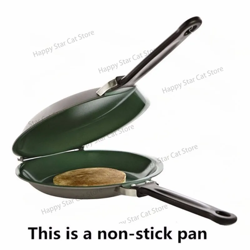 1pc Non-stick Flip Pan Ceramic Pancake Maker Cake Porcelain