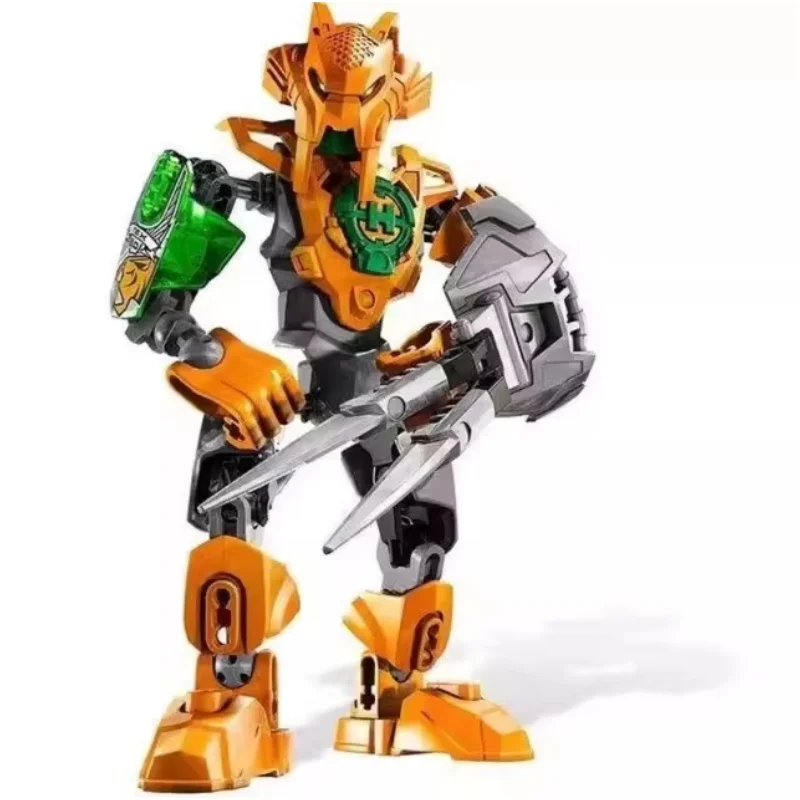 Assembling guest Bionicle Building Blocks Furno Combined Robot Mech Model Bricks Toys For Children Christmas Gifts