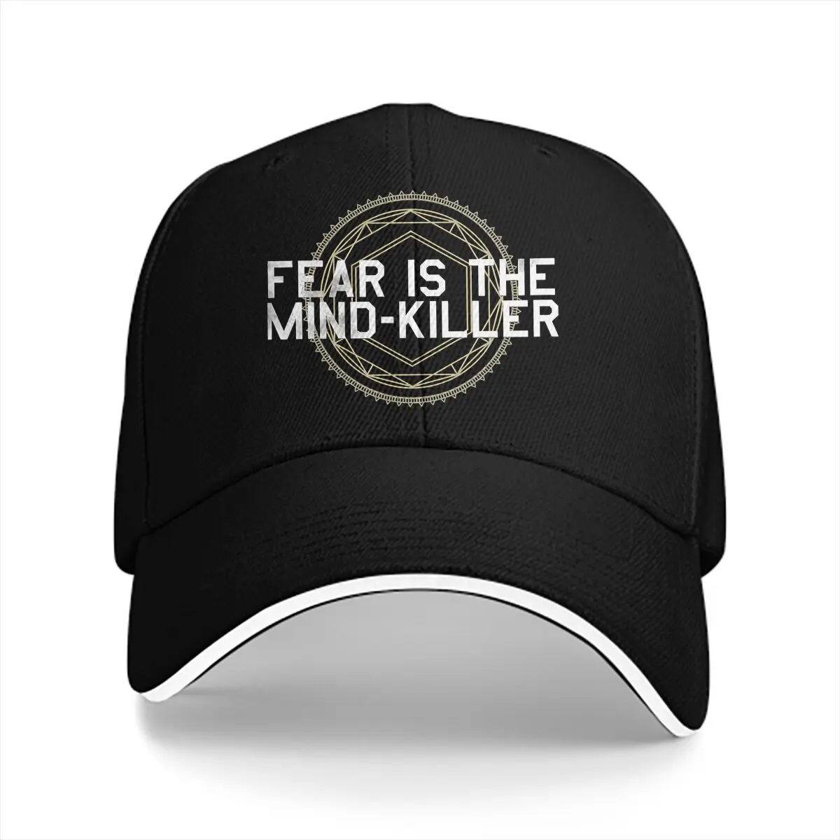 Fear is the Mind Baseball Caps Peaked Cap Dune Chronicles Sci-Fi Movie Sun Shade Hats for Men Women