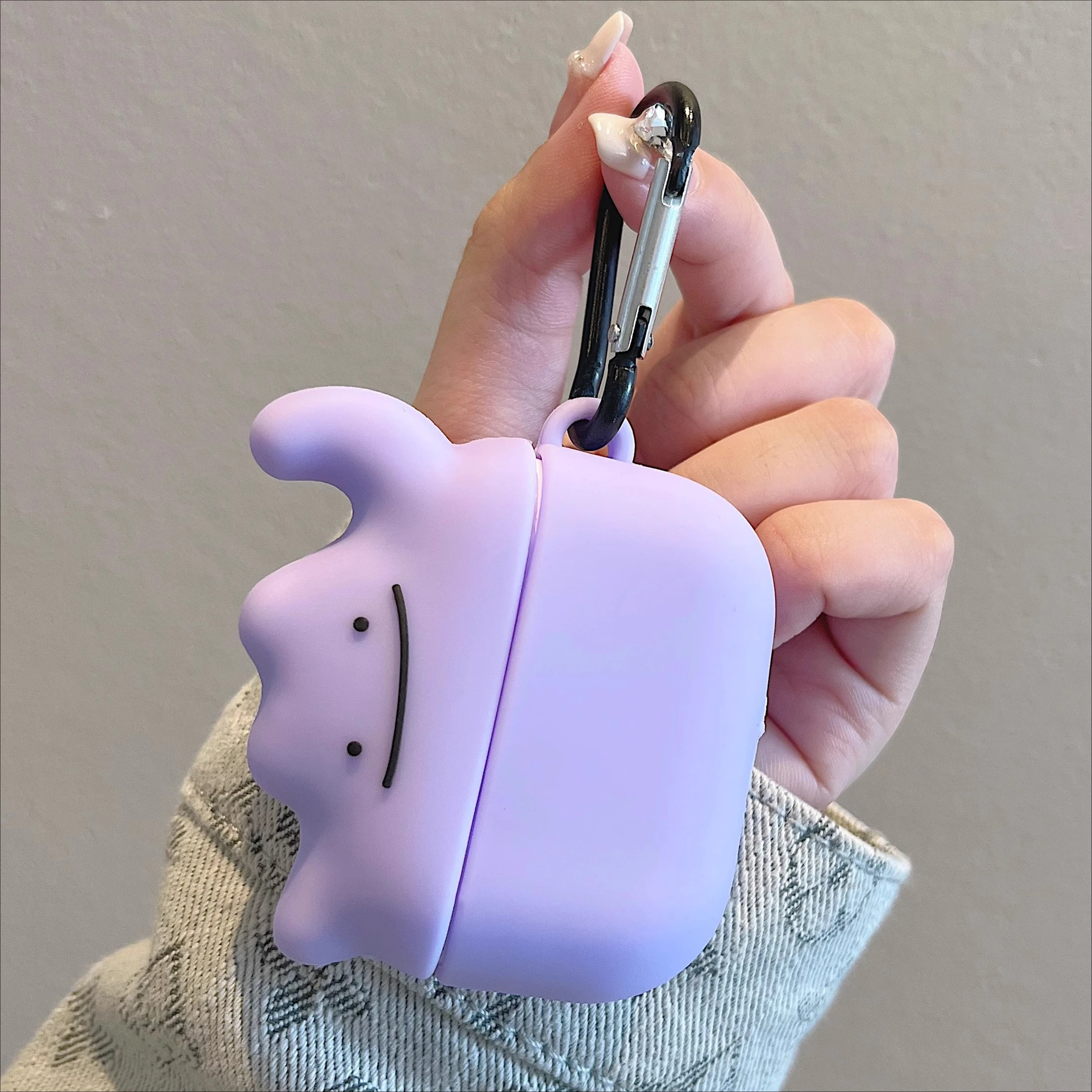 Ditto ل Airpods Pro3 1 2 3 4 Pro Pro 2 Pro 3 حافظة سماعة أذن من السيليكون ملحقات لطيفة هدية سميكة من السيليكون المقاوم للصدمات