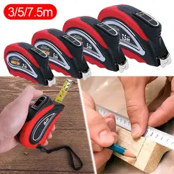 Portable Ranging Tool Inch Metric Retractable Steel Tape Measure Tape Measure 3/5/7.5m Measuring Steel Tape