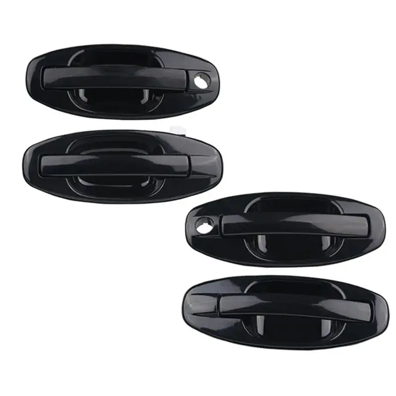 A13F-Set Of 4 Car Outside Handle Bowl Parts 82650-26000 For Hyundai Santa Fe 2001-2006 Outside Door Handle Exterior Door Handle