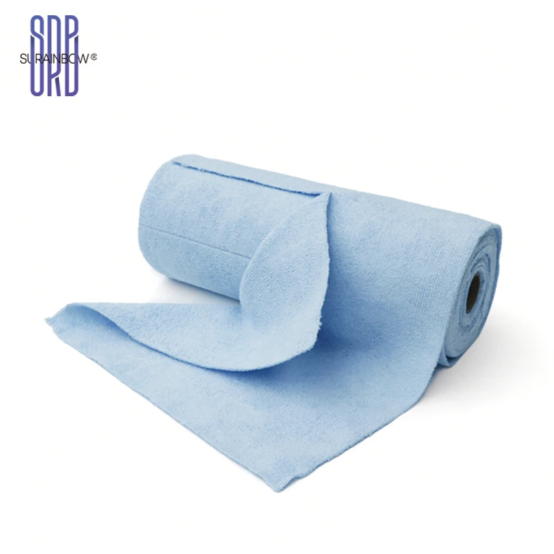 SRB Microfiber Cleaning Cloth Roll, 30 Pcs (1 Roll) Tear-Away Towels Washable, Microfiber Towels for Cars, Reusable Paper Towel view 3