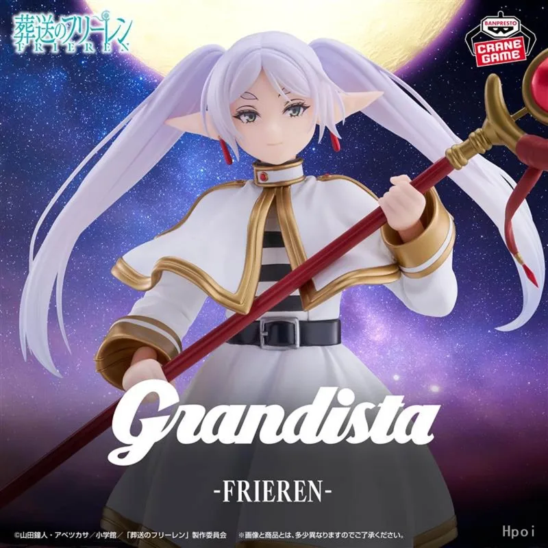 

Pre-sale April 2026 Original BANDAI BANPRESTO Funeral Freelen Grandista Frieren Anime Figure Toy Gift Ornament