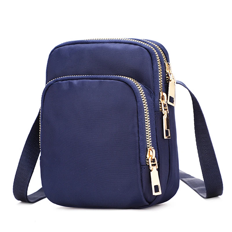 Lady Female Multifunction Handbag Wrist Purse New Hot 2024 Fashion Women Crossbody Zipper Mobile Phone Shoulder Bag