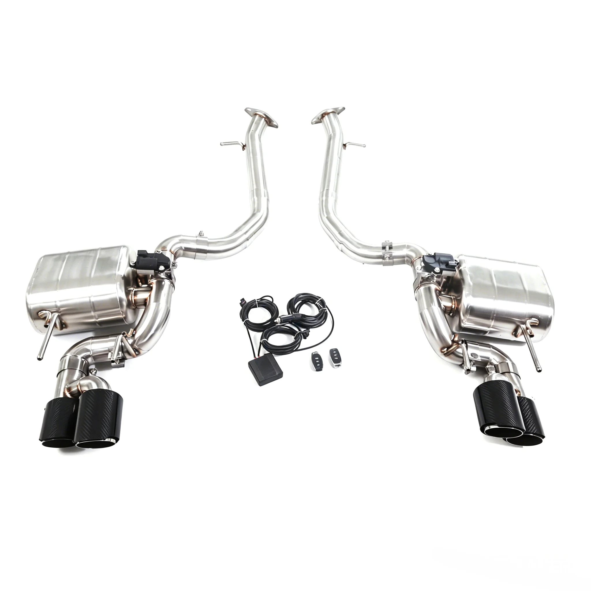 For Exhaust  2013-2024 Lexus IS350 3.5L V6 Valvetronic Brushed High-permance Automotive Exhaust Muffler