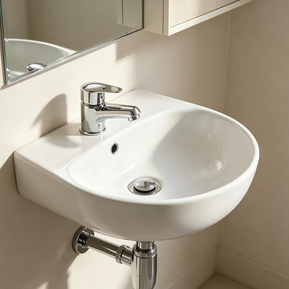 For Daily Household Use No Overflow Sink Stopper Compact Low Profile Streamlined Appearance Sturdy Construction
