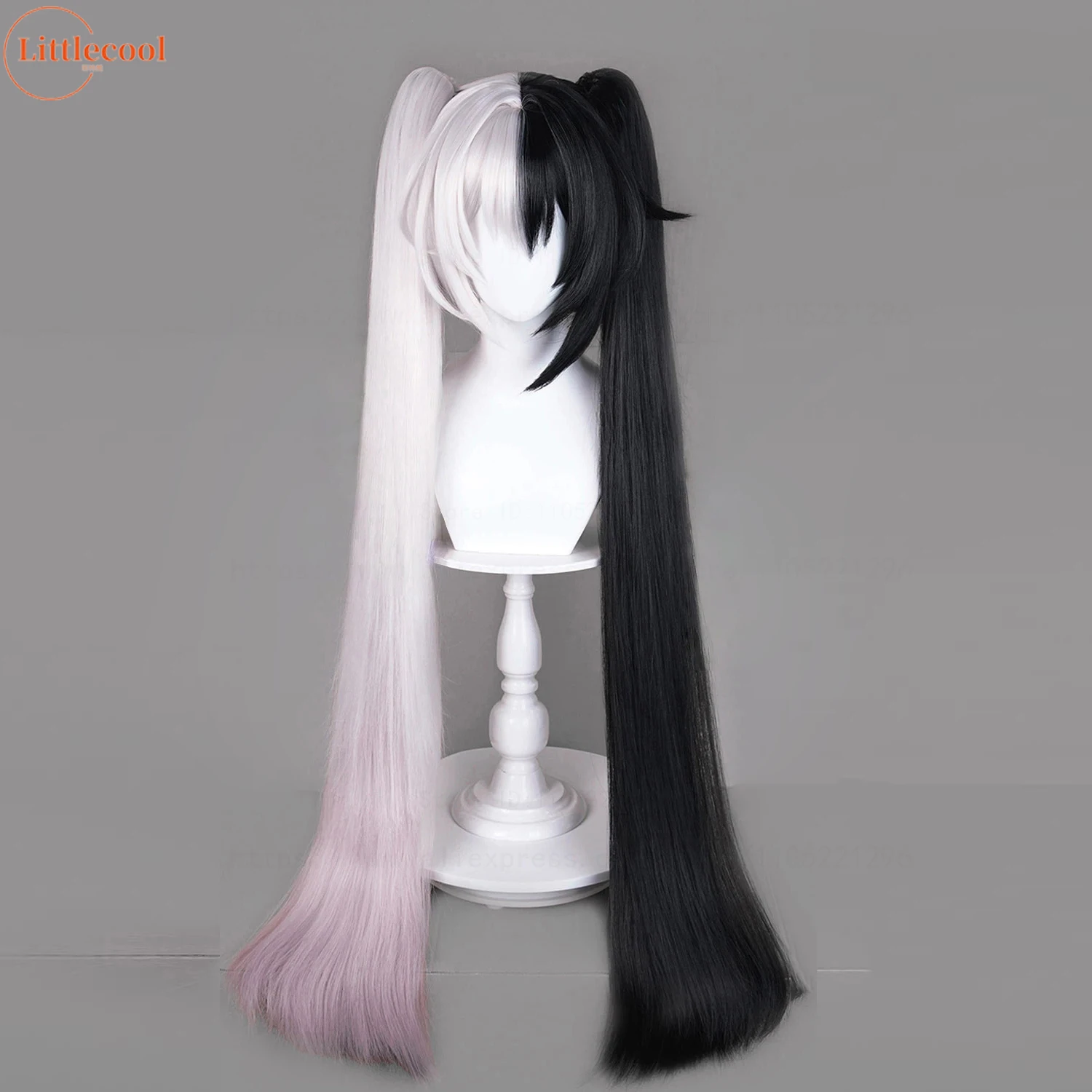 New Spark Sparxie Cosplay Wig Long Clip Ponytails Mixed Colors Heat Resistant Synthetic Hair Party Anime HuoHuo Wigs + Wig Cap