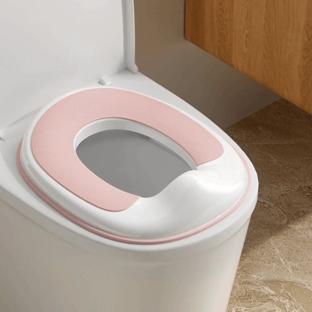 

Противоскользящее портативное сиденье для унитаза, моющееся, не требует установки, дорожное сиденье-горшок, защита от брызг, подвесное сиденье для унитаза