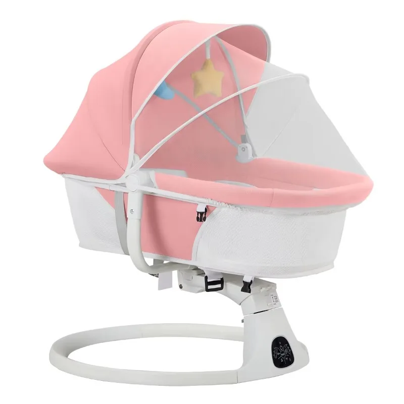 New Model Foldable Vibration Musical App-Controlled Child Safety Seat Angle Adjuster for Infant Crib Baby Car Safety Seat