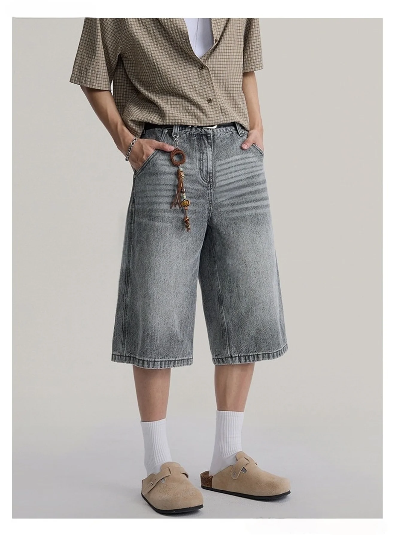 

Plain Washed Denim Shorts For Men Basic Casual Jean Shorts Ideal Birthday Gift For Boyfriend Husband Outdoor