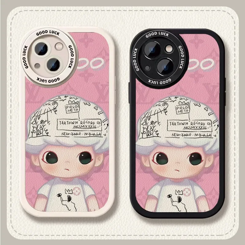 

HOT POP MART Cute DIMOO Lovely For iPhone Case 16 15 14 13 12 11 Pro XR XS Max 7 8 Plus Phone Shockproof Y2K INS Cool Cover