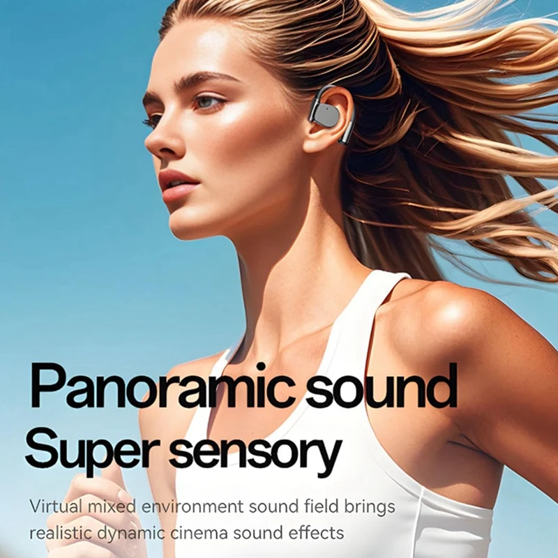 M111 Smart Translator Headset 144-Language AI Translation Earbuds Wireless On-Ear Translator Device B