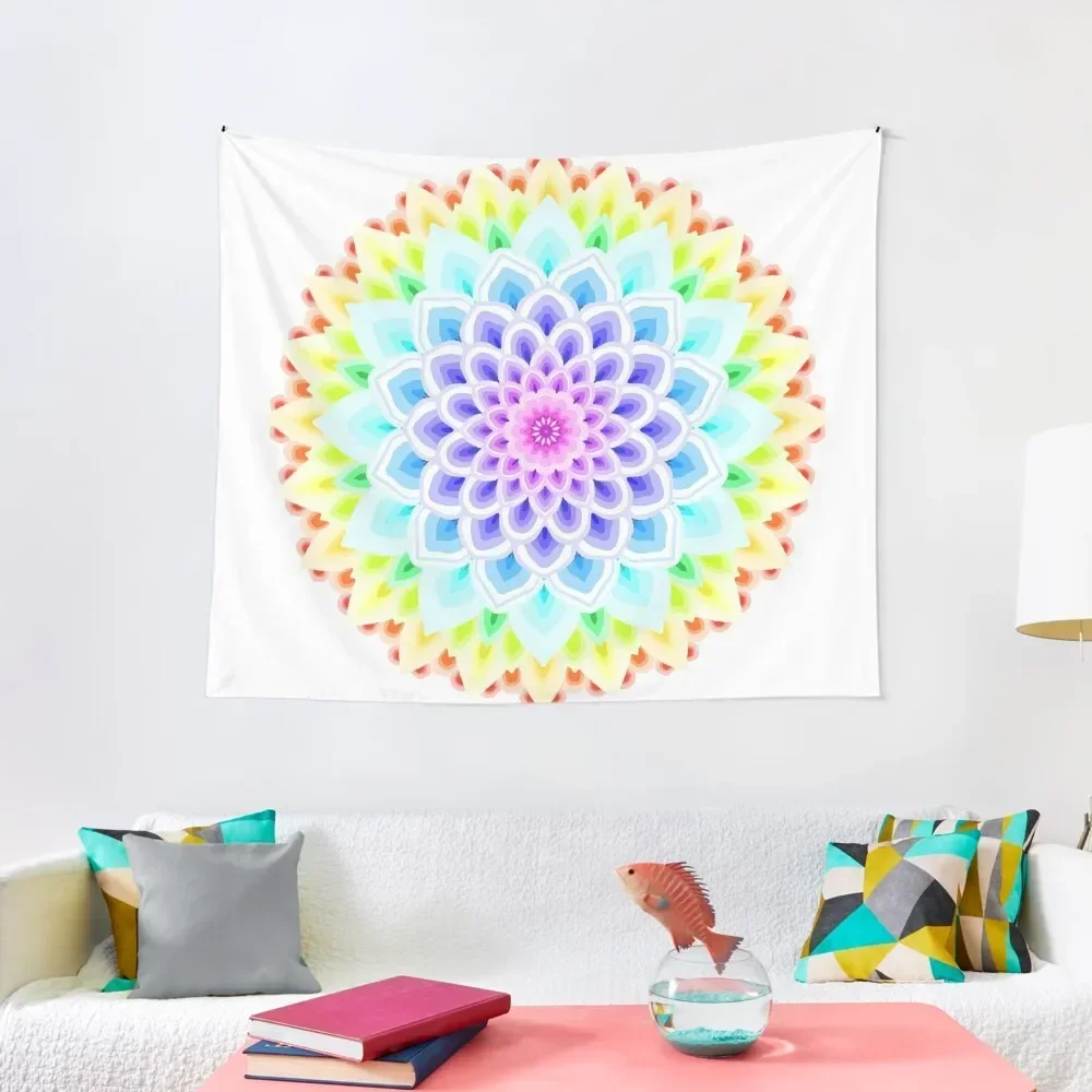 

RAINBOW MANDALA Tapestry Bedrooms Decorations Bedroom Deco Tapestry