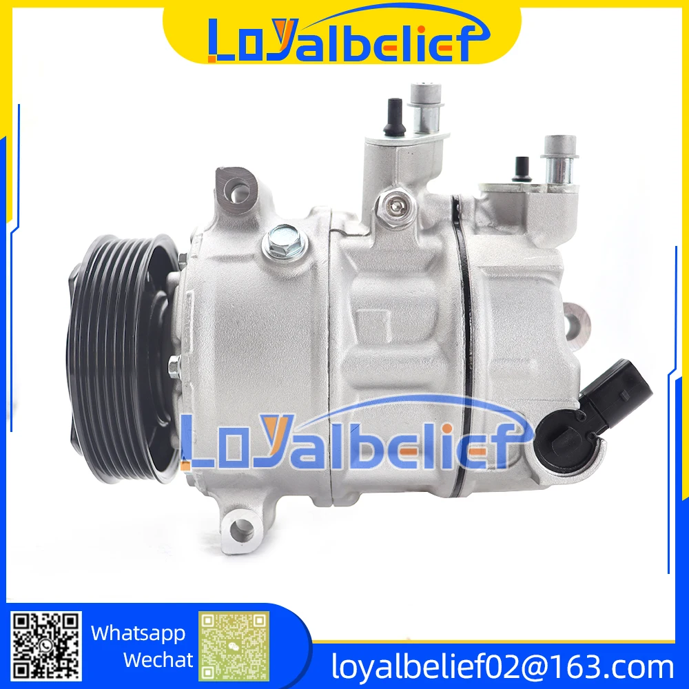 

AC Compressor for Audi A1 Base 1.4L / Volkswagen Golf Launch Edition 1.8L 1K0820808F / 1K0820808FX / 5K0820803C / 5K0820803D