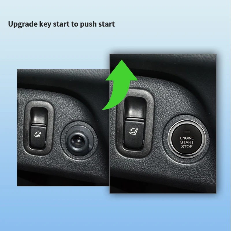 EASYGUARD CAN BUS Plug & Play cocok untuk sistem alarm mobil Subaru Outback 2010 PKE, starter jarak jauh, tombol start