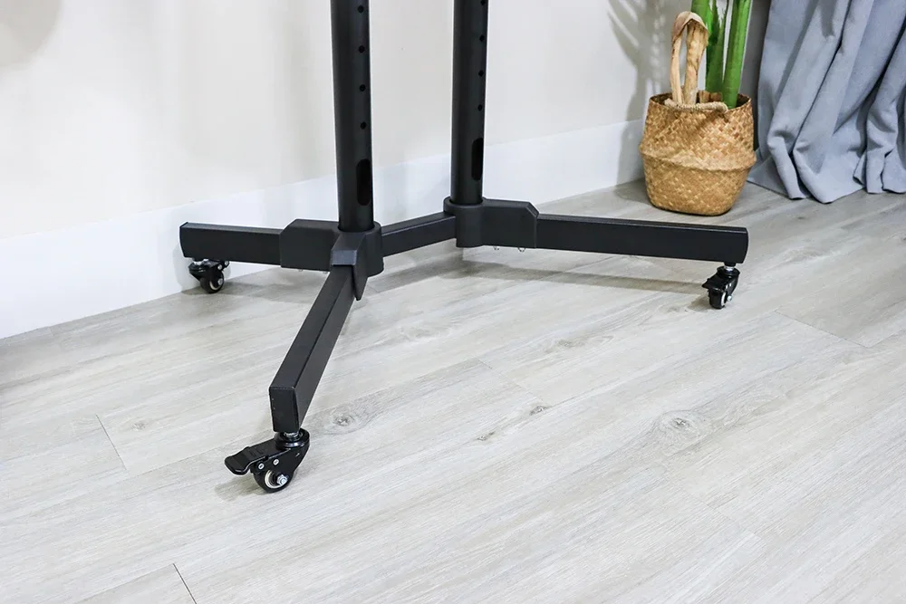 Factory Direct Monitor Bracket Lift TV Floor Stand Mobile Height Adjustable 32-65" TV Trolley Stand TV Mount Carts