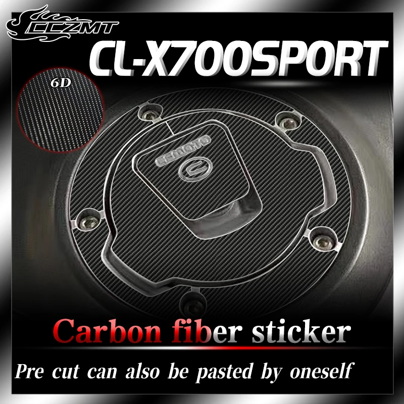 

For CFMOTO 700CLX 6D carbon fiber protective sticker full body decal film anti scratch decoration modification