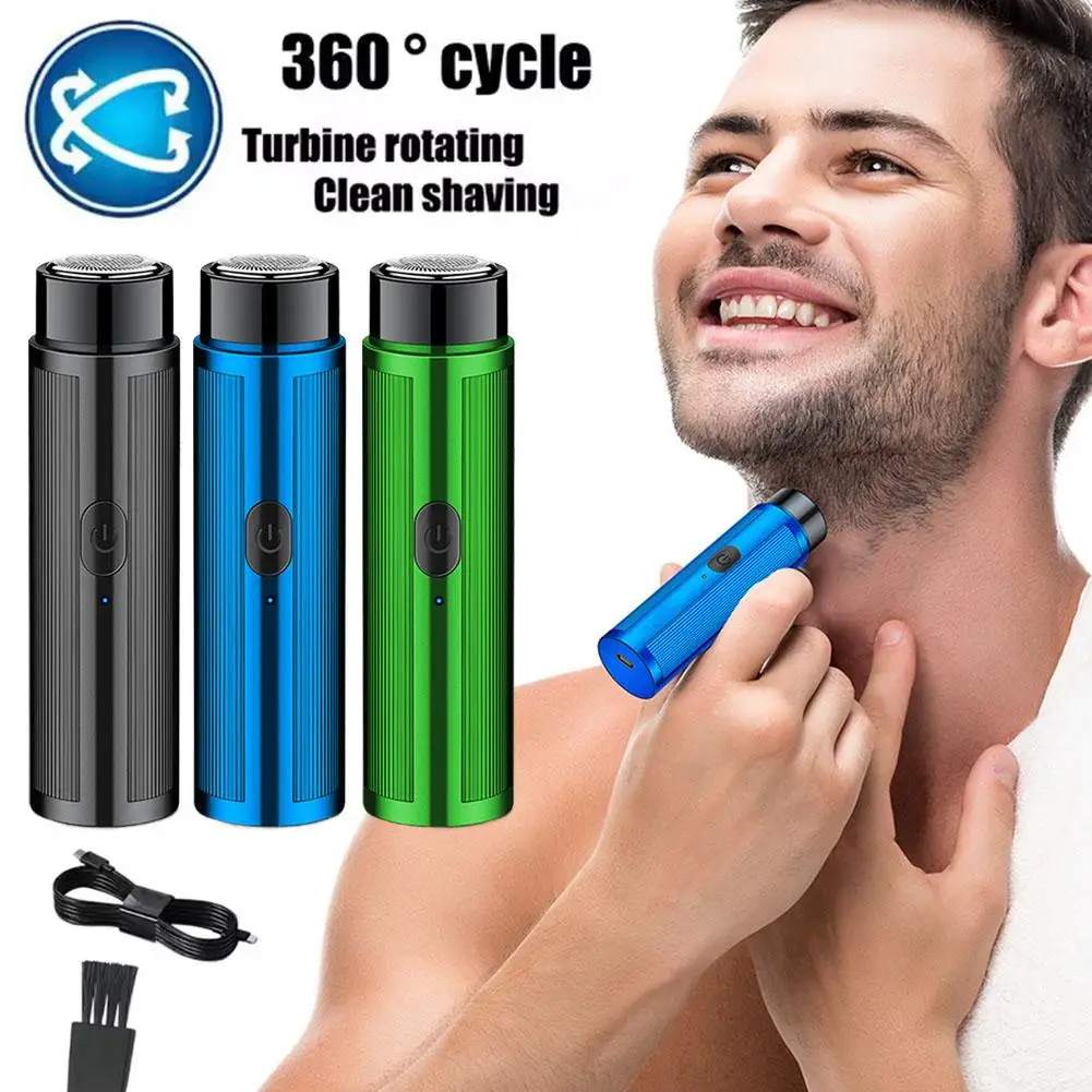 1PCS Electric Shaver For Men Portable Electric Razor Beard Knife USB Charging Men's Shavers Face Body Razor Shaving Machine F0X1