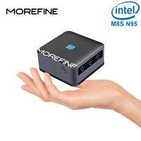 MOREFINE M8S Mini PC Windows11PRO Intel 12th Gen  N95 CPU DDR5 3.4MHz Ultra Compact Pocket Computer Dual LAN 4K@60Hz WiFi5 BT4.2