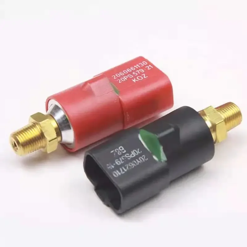 Para Komatsu PC200-7 -8 Interruptor de pressão da válvula de distribuição do sensor hidráulico 206-06-61130 Peças da máquina escavadora da ferramenta elétrica
