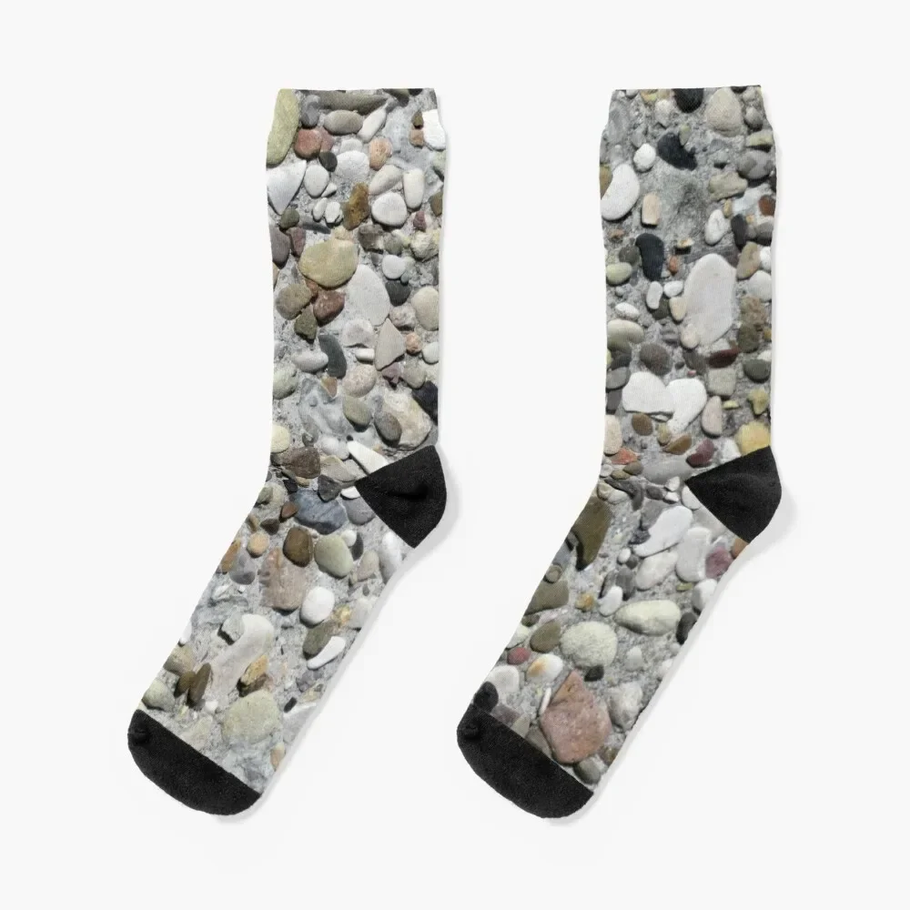 Stones, stone, pebbles, rocks, nature Socks tennis floral cycling Socks Man Women's