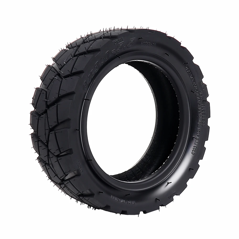 9 بوصة 9x3.0-5.5 إطارات دون أنابيب ل Kukirin G2 Pro 2024 نسخة سكوتر كهربائي العجلات الأمامية/الخلفية مقاومة للاهتراء الإطارات الملحقات