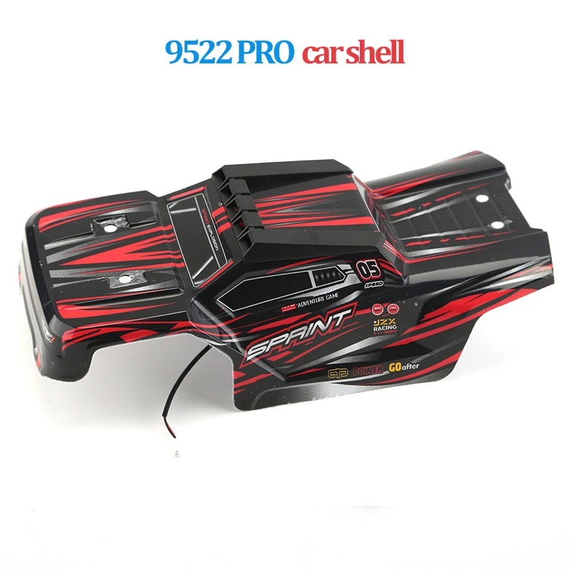 أجزاء 9522 PRO: ذراع التأرجح، قضيب السحب، كوب التوجيه، الإطارات، الهيكل، عمود الإرسال، المحمل، معدات التوجيه، التفاضلية، ESC