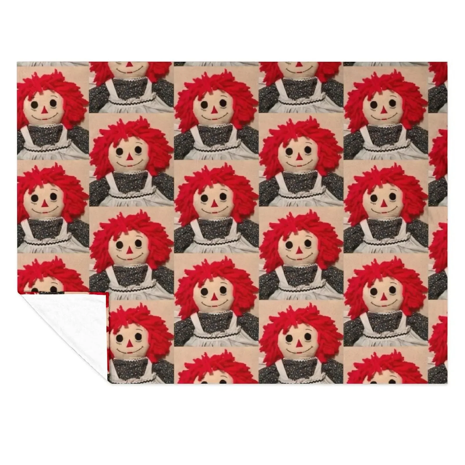 

Sweet Raggedy Ann 2 Throw Blanket christmas gifts Cute Plaid Sofas Picnic Blankets
