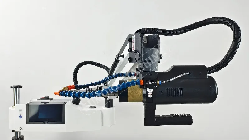 M16 Automatic Electric Tapping Machine M3-M16 Nut  Industrial Flexible Arm 600 Watts