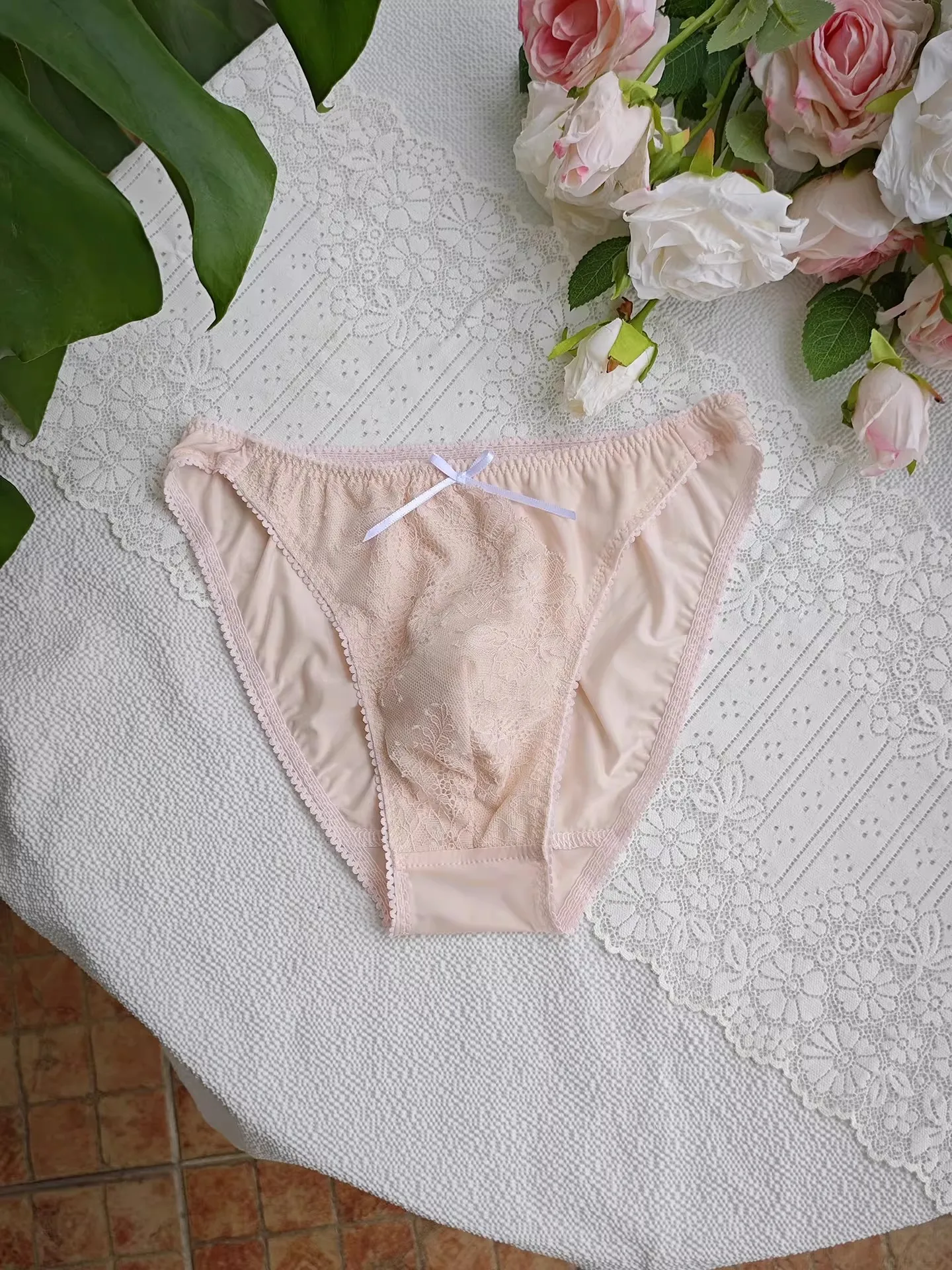 Spring New Man Lace Brief BF Panty LGBQT Private Party Harajuku view 4