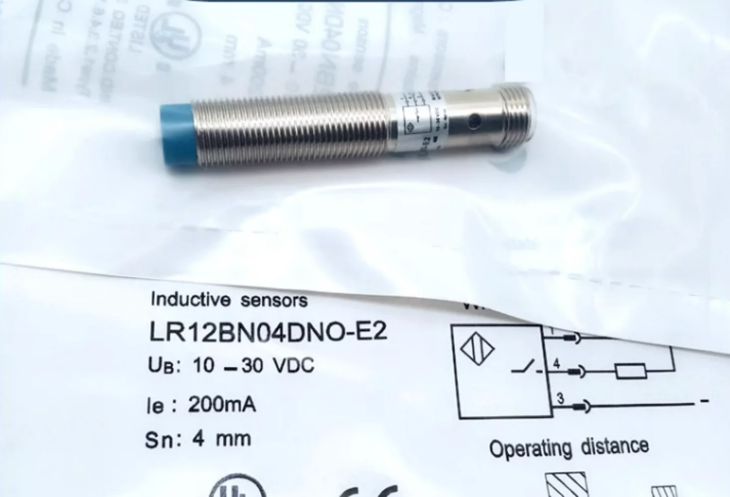 

2 шт. индуктивный LR12BN04DNO-E2 LR12BN04DPO-E2 подключаемый металлический индукционный датчик переключателя