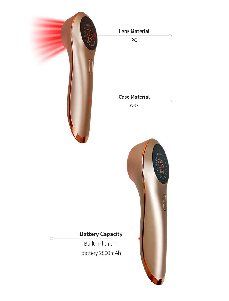 معدات العلاج الطبيعي يده الجسم لتخفيف الآلام ضوء الليزر الأحمر الوخز بالإبر الجرح شفاء عصا USB قابلة للشحن للحيوانات الأليفة