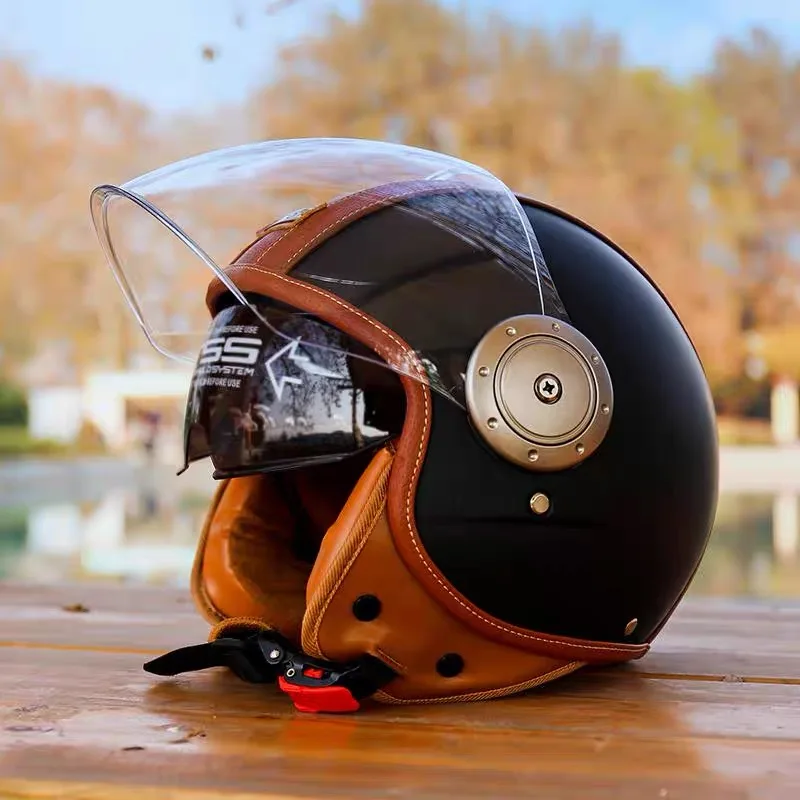 casque-ouvert-dot-ece-pour-hommes-et-femmes-casque-jet-retro-3-4-en-cuir-casques-de-moto-cafe-racer-casque-demi-visage